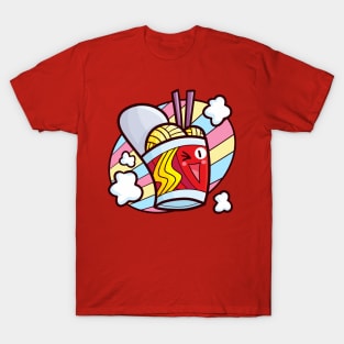 Cute red cup noodle T-Shirt